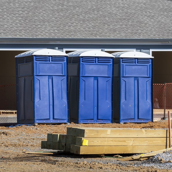are there any additional fees associated with porta potty delivery and pickup in Woden